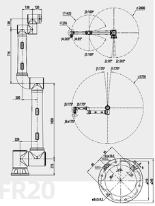 Brazo Robótico Colaborativo de Alto Rendimiento FR20, Carga Útil de 20 kg, Alcance de 1880 mm para Manejo de Materiales y Soldadura Eficiente, Edición 2026 - Product Image 4