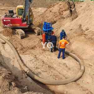 High Chromium Alloy Large Flow Sand Pumping Electric Dirty River Sand Suction <b>Pump</b> <b>Submersible</b> Slurry <b>Pump</b> - Product Image 5