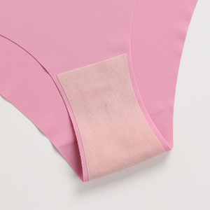 Cuidado de la piel suave diseño Simple fino transpirable colorido <span class=keywords><strong>chicas</strong></span> jóvenes apretado algodón bragas sin costuras para damas <span class=keywords><strong>ropa</strong></span> <span class=keywords><strong>interior</strong></span> - Product Image 6