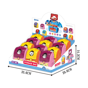Juguetes Populares para Niños, Juguetes de Disfraces, Mini Mochila de Plástico, Juego de Mesa de Belleza con Puerta Abrible, Juguetes para Niños, Regalo - Product Image 6