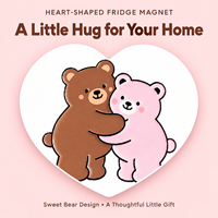 Aimant de réfrigérateur personnalisé en forme spéciale, impression UV, matériau PVC souple, motifs de dessins animés mignons pour cadeau de vacances, décoration murale, souvenirs