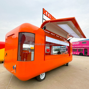 Fully Equipped Kitchen Food caravan Coffee Shop Outdoor Food Restaurant Mobile Kitchen <b>Used</b> Food Truck Burger <b>Trailers</b> <b>for</b> <b>Sale</b> - Product Image 5