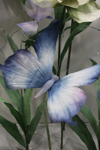 Ensemble de <span class=keywords><strong>fleurs</strong></span> géantes faites à la main en <span class=keywords><strong>aquarelle</strong></span> L-190, ensemble d'installation artistique pour décors d'événements, décorations de magasins, mariages - Product Image 2
