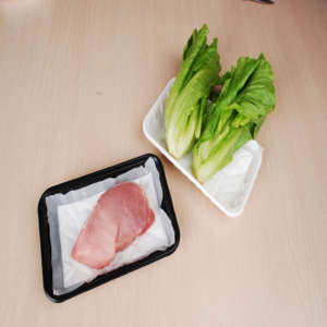 Almohadilla Absorbente de Película de PE Perforada de Alta Calidad para Carne, Mariscos y Aves - Product Image 4