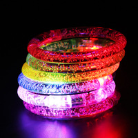 Vente en gros pas cher bracelet lumineux bracelet led-bracelet en plastique led pour les événements clignotant Light Up Bracelet Dmx