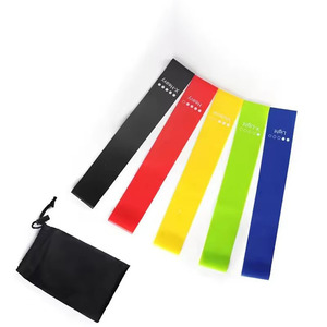 Chifory Paquete de 5 niveles de resistencia diferentes Banda elástica Gimnasio en casa Ejercicio largo Entrenamiento Logotipo personalizado Juego de bandas de resistencia Tpe - Product Image 1