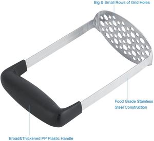 Best Selling Products Stainless Steel Potato Masher <b>Kitchen</b> <b>Gadgets</b> Hand Pulverizer Vegetable Ricer for Home <b>Kitchen</b> - Product Image 4