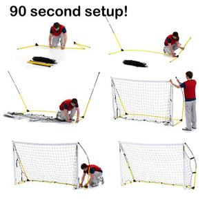 Usine Vente Chaude Portable Assemblage Rapide Jaune Alliage Acier Football Net Enfants Formation Football Porte <span class=keywords><strong>Portique</strong></span> 3.6m X 1.83m - Product Image 5