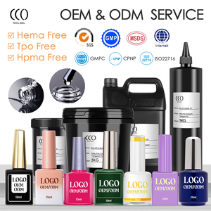 Esmalte de uñas de gel base sin HEMA personalizado Etiqueta privada con su logotipo-Top & Base Coat OEM & ODM disponible - Product Image 6