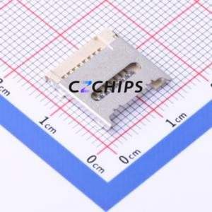 5009010801 SD Card / Memory Card Connector SMD Connector Flip Cover Type MicroSD Card (TF Card) Card Holder 1.93mm - Product Image 1