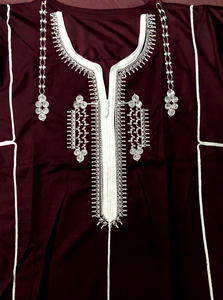 <span class=keywords><strong>Djellaba</strong></span> marocaine pour homme, Jubba, broderie traditionnelle, manches courtes, Thobe musulman, robe longue islamique ample - Product Image 4