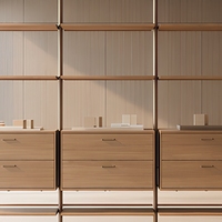 Étagère à livres modulaire en bois, étagères ouvertes, structure métallique, rangement de bureau, bibliothèque personnalisée