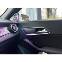 Modification de l'intérieur de la voiture 2014-2019, mise à niveau de l'éclairage d'ambiance, adapté à la Mercedes Benz CLA X156