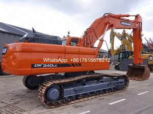 รถขุดไฮดรอลิกตีนตะขาบ Doosan DX340LC มือสองคุณภาพสูงจากเกาหลี พร้อมเครื่องยนต์ ปั๊ม ได้รับการรับรองมาตรฐาน EPA CE สำหรับงานก่อสร้างและขุดเจาะ - Product Image 5