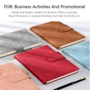 Customized Brand Journal Sewing Hardcover Leather Diary 360 Pages <b>Thick</b> <b>Notebook</b> with Embossed Custom Logo - Product Image 6