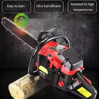 Tronçonneuse à perche professionnelle 60cc à essence avec certifications CE EPA GS, moteur monocylindre 2 temps, guide-chaîne de 20 pouces