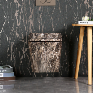 โถสุขภัณฑ์ติดผนังเซรามิกหลากสี ดีไซน์ลายหินอ่อน แบบไร้ขอบ - Product Image 6