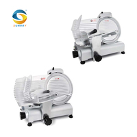 Machine à trancher la viande électrique professionnelle avec lame de 250 mm et 300 mm pour restaurant, traiteur et cuisine