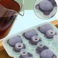 Moule à glaçons en silicone 3D en forme d'ours, qualité alimentaire, antiadhésif, pour boissons estivales, directement de l'usine