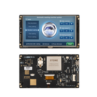 STONE 7 Zoll 800*480 Auflösung TFT LCD-Modul HMI UART Serieller Touchscreen Ttl Rs232 STWI070WT-01