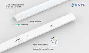 Efficacité lumineuse élevée, 130 lm/W, luminaire LED en forme de barre - Product Image 5