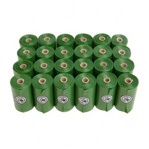 Sacs à déjections canines en polyester biodégradables et écologiques, parfumés, résistants, personnalisables, services OEM/ODM, vente en gros - Product Image 2