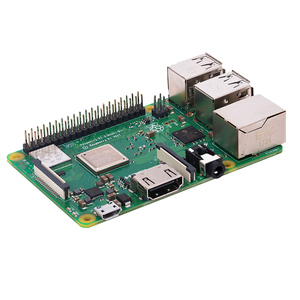 Computadora de placa única Raspberry Pi 3 Modelo B+ con chip BCM2837B0, Wi-Fi de doble banda integrado y Gigabit Ethernet - Product Image 1