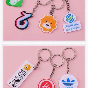 พวงกุญแจอะคริลิกใสลายการ์ตูน - ปรับแต่งได้ตามต้องการ งานแฮนด์เมดจำนวนน้อย รูปดาว/ตัวการ์ตูน สำหรับของขวัญทางธุรกิจ - Product Image 6