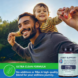 Cápsulas de Glucosamina, Condroitina y Ácido Hialurónico <span class=keywords><strong>para</strong></span> el Soporte de las Articulaciones, 120 Unidades, Venta al Por Mayor, OEM, ODM, Mejora la Densidad Ósea, <span class=keywords><strong>para</strong></span> Adultos - Product Image 3