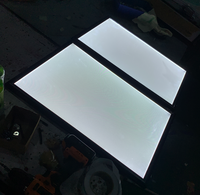 Cadre LED mural en aluminium noir 16x24 24x36 27x40 pouces avec éclairage frontal à clipser pour affiches