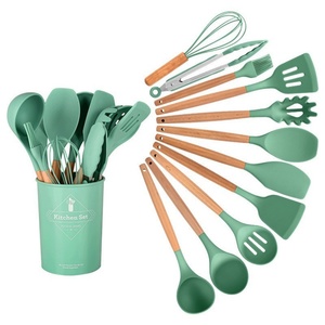 12pcs <b>Kitchen</b> <b>Gadgets</b> Cooking <b>Tools</b> Non Stick <b>Kitchen</b> Utensils Set Silicone Cooking Utensils Set - Product Image 3