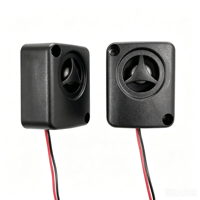 Sirène d'alarme piézoélectrique étanche en ABS Guanhong GP-09, 105 dB, volume réglable, pour la sécurité domestique et les ascenseurs – Approvisionnement direct usine