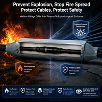 Explosionsgeschützte Kabelverbindungsbox |   Feuerfeste Ummantelung für Mittelspannungskabel aus Aluminiumlegierung mit IP66-Schutzklasse 950-1400mm