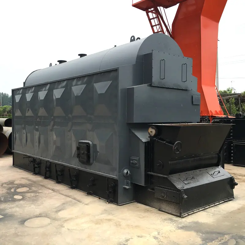 DZL4-1.25-AII 4000kg 4ton/h Boiler uap batu bara untuk mesin bergelombang