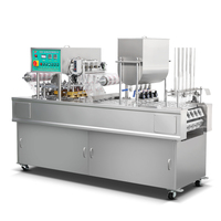 Machine de remplissage et de scellage de gobelets en acier inoxydable pour boissons, produits chimiques, à moteur, pour l'Indonésie, la Thaïlande, la Malaisie