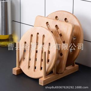<b>Bamboo</b> Heat Insulating Mat Rectangle 22x11.5cm For <b>Table</b> Coaster Use - Product Image 4