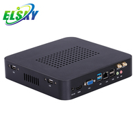 ELSKY Mini Pc Linux avec CPU 5ème génération Core I7-5500U 5557U DDR3 Max 16GB RAM RJ45 LAN Broadwell-U Chipset HD4006