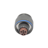 Connecteur circulaire série D38999 6 broches MS27484T18B35P avec couplage à baïonnette prise étanche IP68