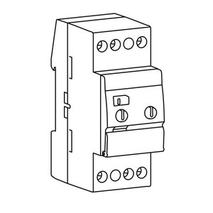 Dimmer Universale Hager 500W per LED e CFL 2M - Product Image 1