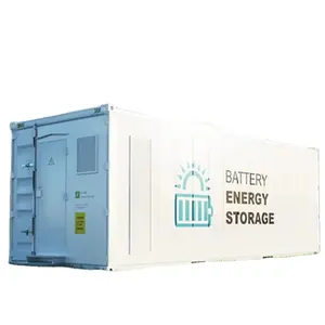 500KW 1MWH kapalı ızgara güneş enerjisi sistemi LiFePO4 lityum pil enerji depolama çözümleri enerji depolama sistemi konteyner