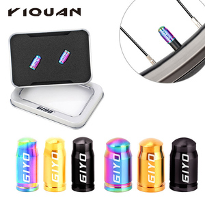 Tapa de Válvula Presta Schrader de Titanio para Bicicleta de Montaña y Carretera, Cubierta Universal Antipolvo para Vástago de Neumático - Product Image 1