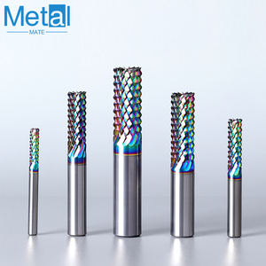 0.5-12Mm Duurzame Mutipul Flat Diamant Einde Molen Maïs Tanden Einde Molen Voor Synthetische Glasvezel Isolatie Nano Blauwe Coating - Product Image 1