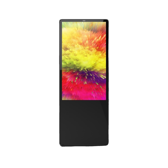 55 Inch LCD Outdoor Digital Advertising Player Outdoor Floor Standing Digital Signage Kiosk Display