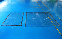 Bâche en vinyle transparente de qualité supérieure, bâche en PVC transparente, bâche en plastique épaisse et résistante
