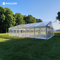 Carpa de Lujo para Bodas al Aire Libre, Tamaño y Color Personalizados, Fácil Montaje, para Catering, Fiestas, Iglesias, Eventos