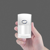 Focus-détecteur de mouvement infrarouge sans fil, batterie 1.5V, 433MHz, alarme, couleur blanche, d'intrusion compatible avec les animaux, 25kg