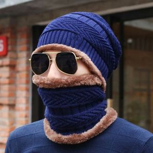 High Quality Soft Thicken Wool Ski <b>Hat</b> Men Warm <b>Hats</b> Neck Warm Winter Wool <b>Hat</b> <b>Set</b> <b>Women</b> Men Beanie Knitted Cap <b>Scarf</b> <b>Set</b> - Product Image 3
