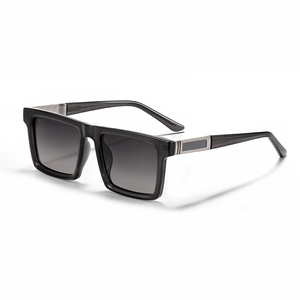 <span class=keywords><strong>Gafas</strong></span> de Sol Ópticas Polarizadas Cuadradas Clásicas HBK Personalizables al por Mayor, Protección UV400, Diseño Retro para Hombre y <span class=keywords><strong>Mujer</strong></span>, <span class=keywords><strong>Gafas</strong></span> <span class=keywords><strong>Graduadas</strong></span> para Exteriores - Product Image 1