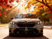 Kits de Carrocería G60 M5 para BMW Serie 5 G60 G68, Kit de Piezas de Carrocería M5, Parrilla LED, Faldones Laterales, Difusor de Parachoques Delantero y Trasero M5