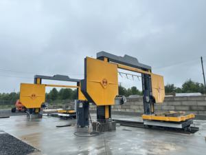 Machine de découpe de pierre à fil automatique CNC Xianda, coupe-bord, rotation à 360°, 15 kW, 380 V, pour granit - Product Image 5